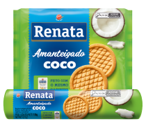 Imagem produto Biscoito Renata Amanteigado Coco - 133 g e 330 g