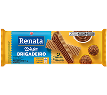 Imagem produto Biscoito Renata Wafer Brigadeiro