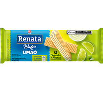 Imagem produto Biscoito Renata Wafer Limão