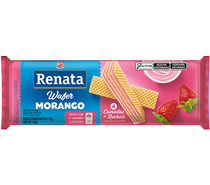 Imagem produto Biscoito Renata Wafer Morango