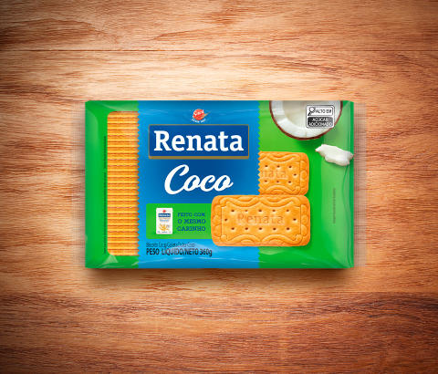 Embalagem Biscoito Renata Laminado Coco