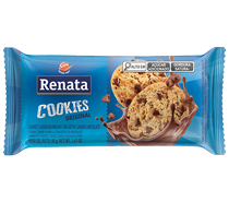 Imagem produto Cookies Renata sabor Baunilha Com Gotas de Chocolate - 40g