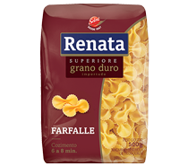 Embalagem Macarrão Farfalle Grano Duro Renata Superiore