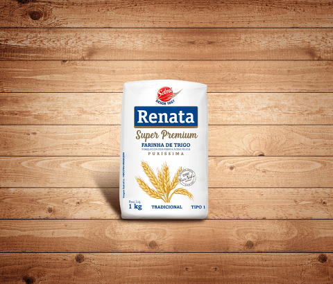 Embalagem Farinha De Trigo Super Premium Renata