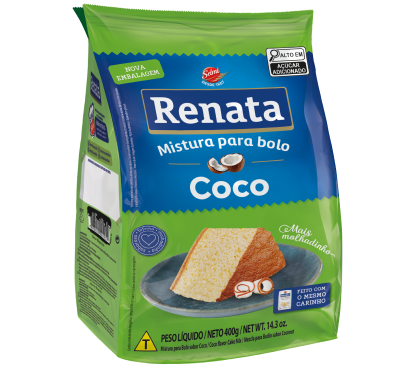 Embalagem Mistura Para Bolo Renata Coco