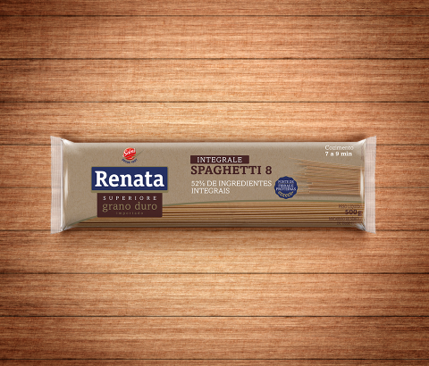 Embalagem Macarrão Integral Spaghetti 8 Renata Superiore