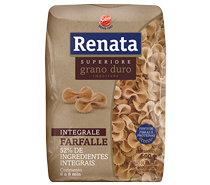 Embalagem Macarrão Farfalle Integral Renata Superiore
