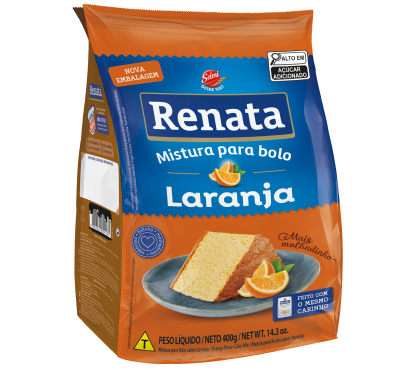 Imagem produto Mistura para Bolo Renata Laranja