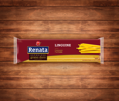 Embalagem Macarrão Renata Superiore Grano Duro Linguine