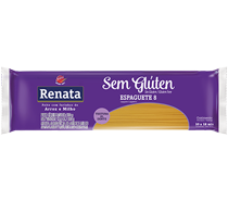 Imagem produto Macarrão Renata Sem Glúten Espaguete 8