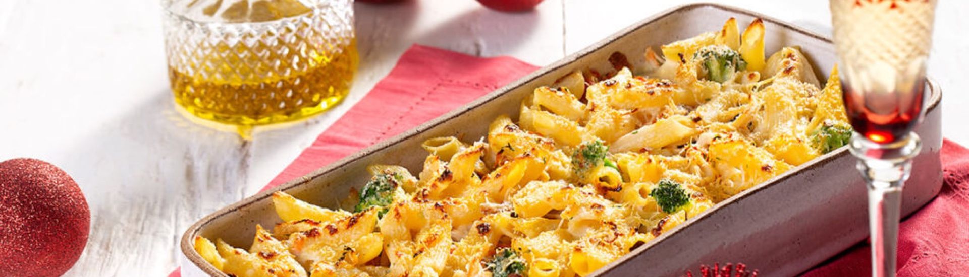Macarrão gratinado de Natal