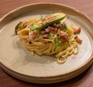Receita Carbonara ao martini