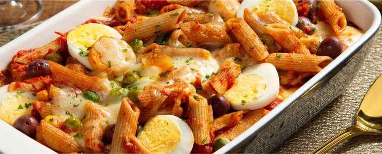 Macarrão português de forno