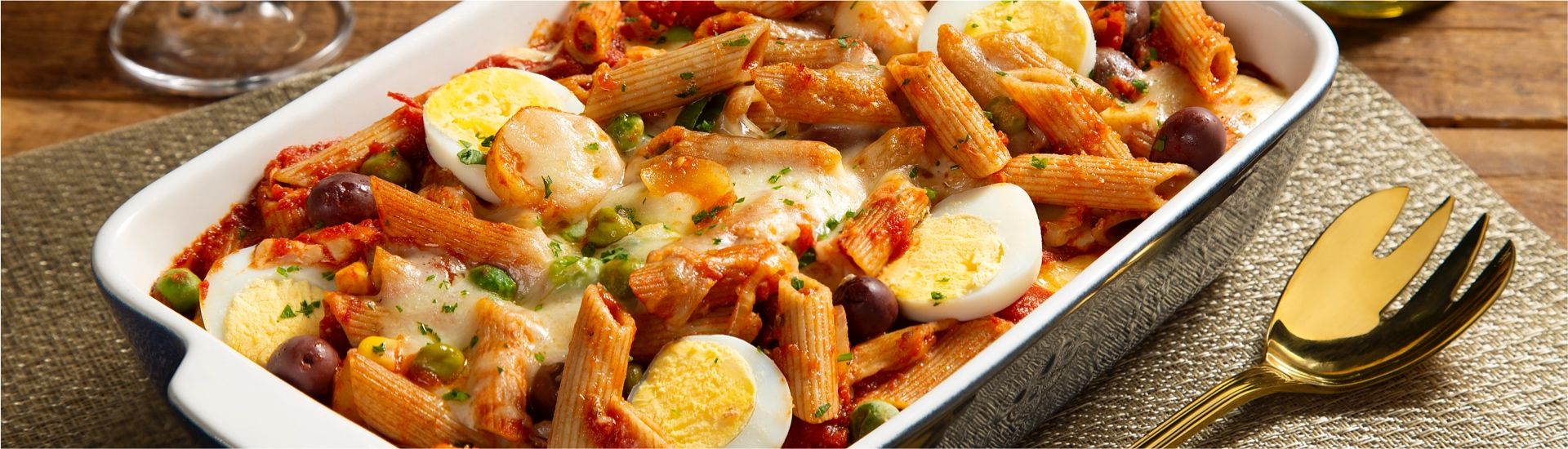 Macarrão português de forno