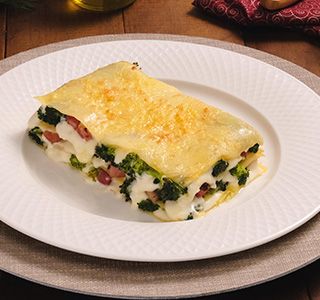 Receita Lasanha de brócolis