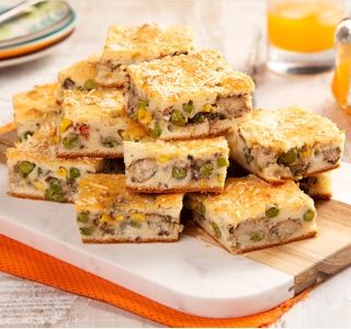 Receita Torta de liquidificador de sardinha