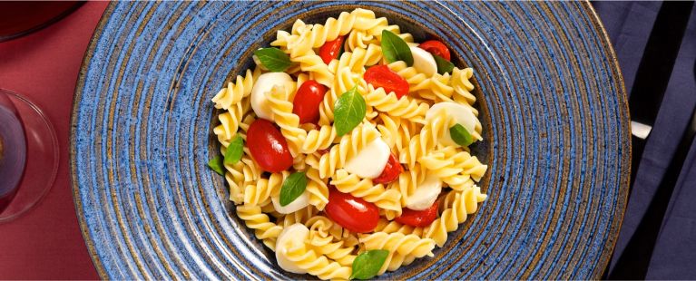 Macarrão à caprese