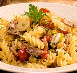 Receita Macarrão Sem Glúten com Atum
