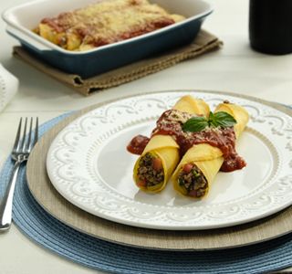 Receita Panqueca de carne moída
