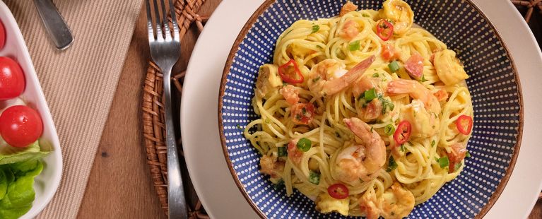 Macarrão a tailandesa