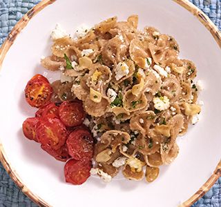 Receita Macarrão integral com ricota