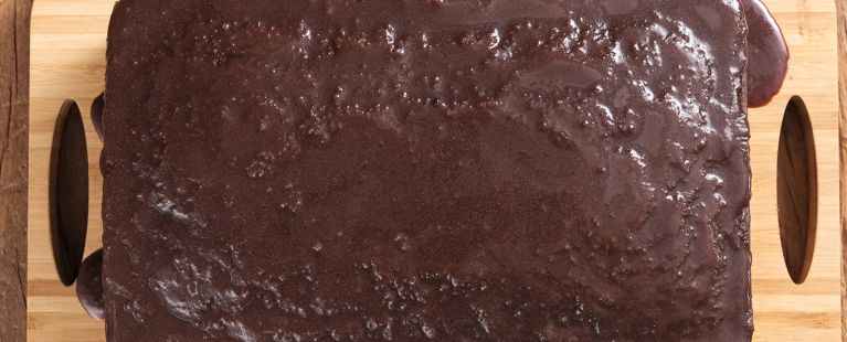 Bolo de chocolate simples no liquidificador