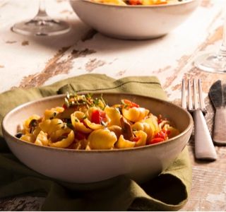 Receita Macarrão alla puttanesca