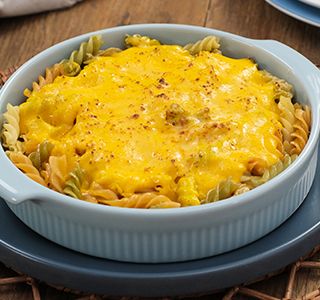 Receita Macarrão gratinado com cheddar