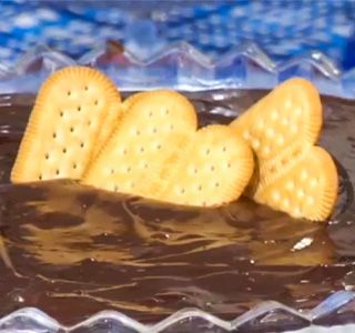 Receita Torta de biscoito