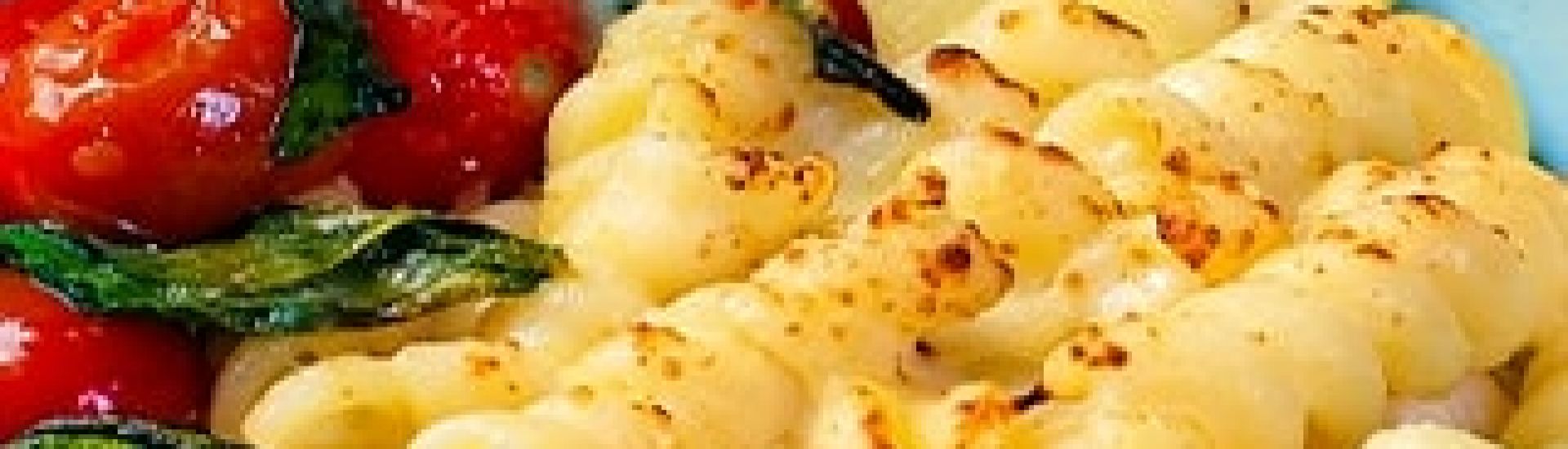 Macarrão com Queijo e Vegetais