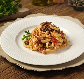Receita Macarrão Mezzanotte na Frigideira
