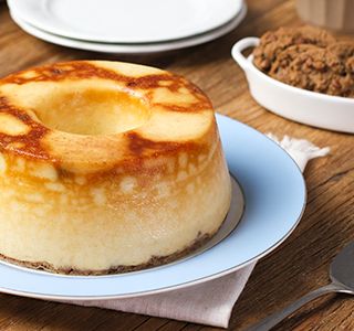 Receita Pudim de Leite com Cookie de Chocolate