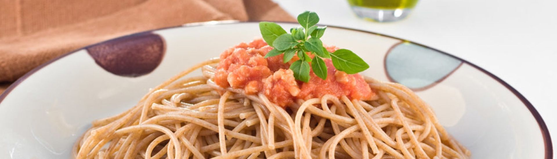 Imagem Macarrrão à bolonhesa vegetariano