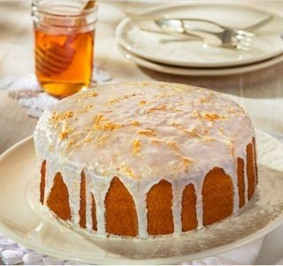 Receita Bolo de laranja com calda fondant